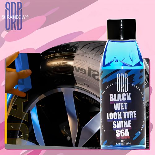 Brillo Negro para Neumáticos - Black Wet Look Tire Shine (100ml)